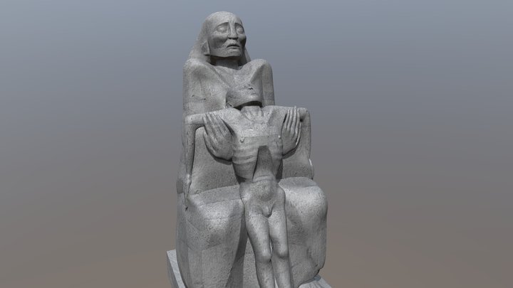 Monja test 3D Model