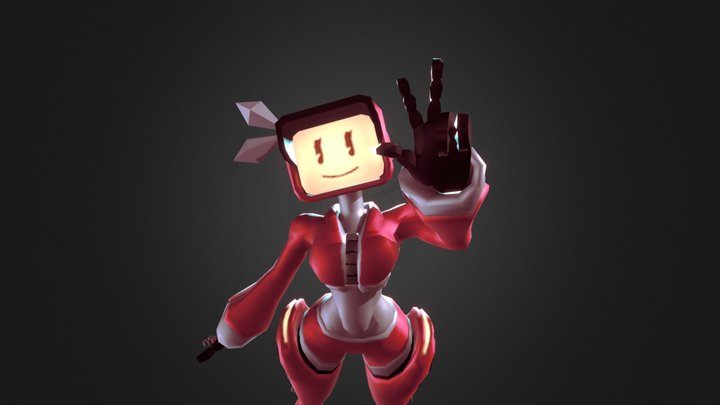 rose rigged 3D Model