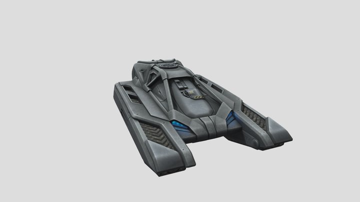 Tanki Online dictator hull standard 3D Model