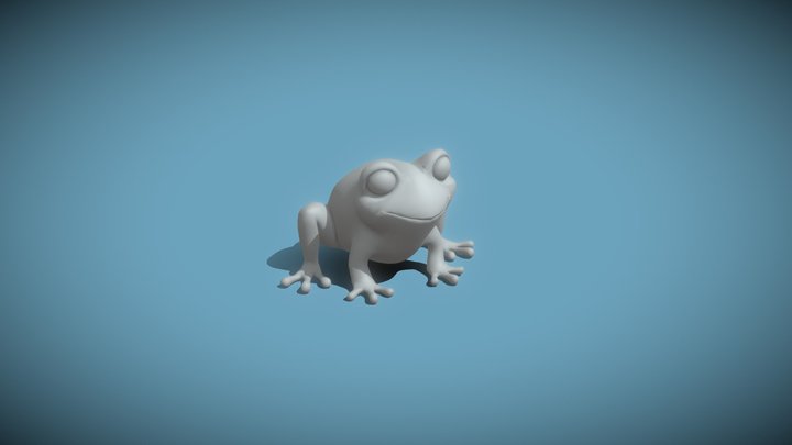 Cartoon-frog 3D models - Sketchfab