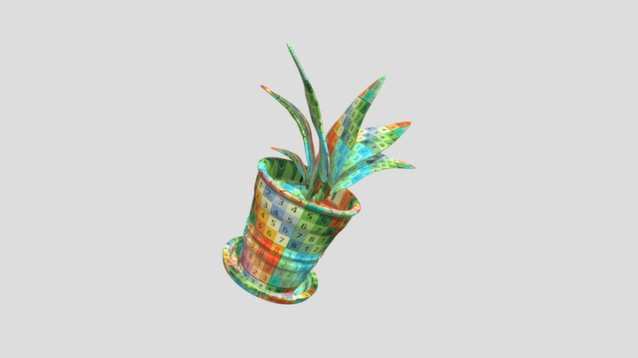 Plant Texture 3D Model