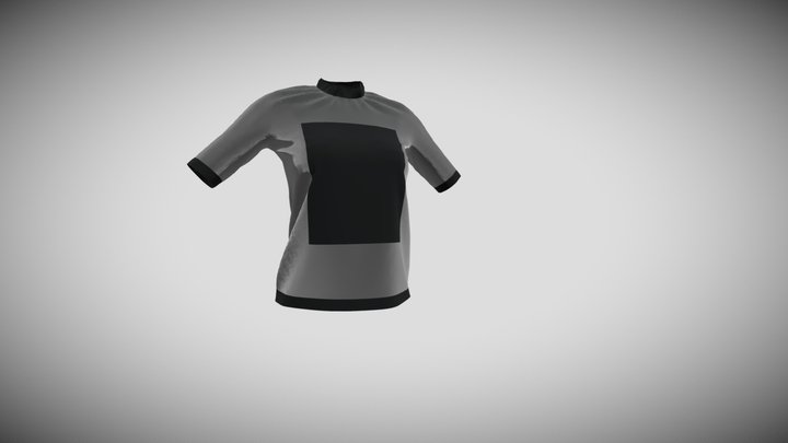 Transperente Shirt Female 3D Model