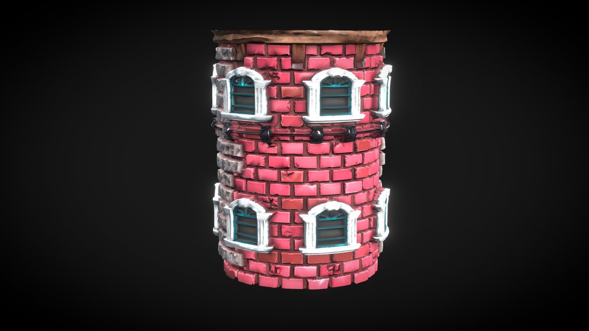 Stylized European House