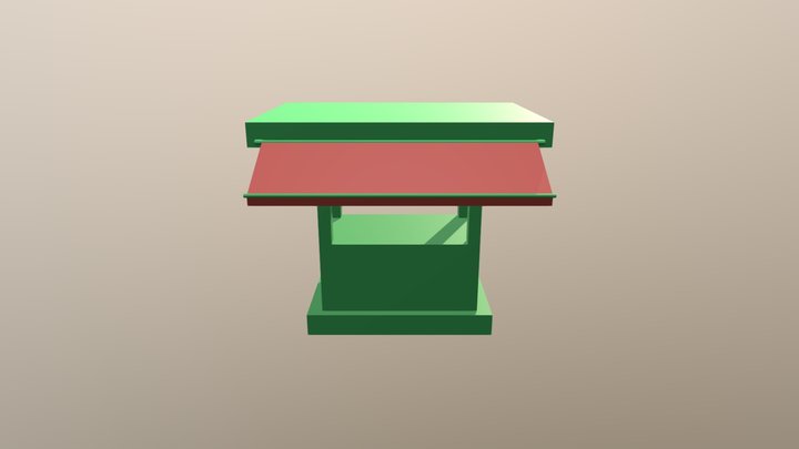 Barraca De Comida 3D Model