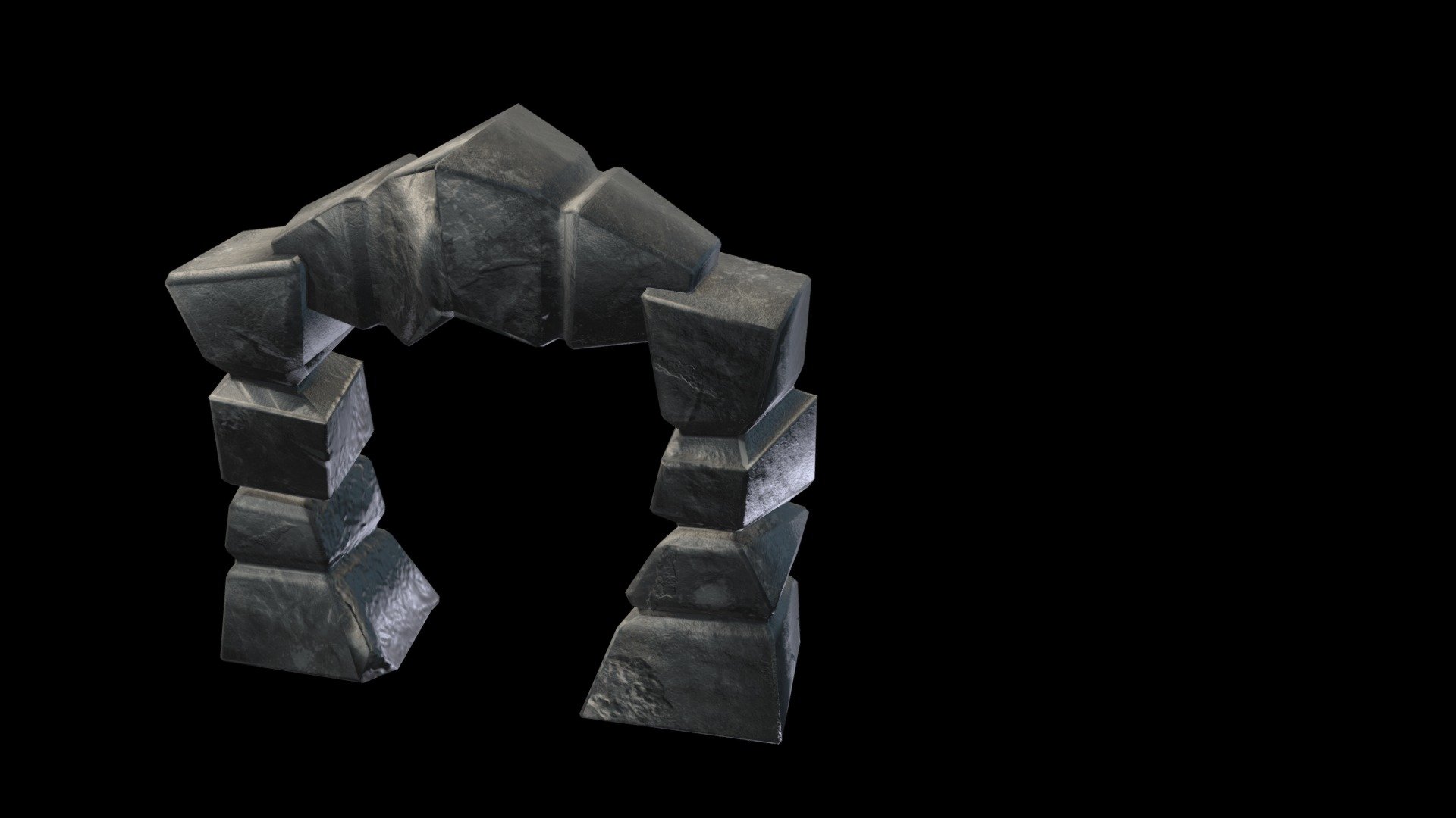 Stone Arch Asset — Sketchfab embed 3D viewer