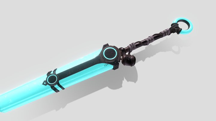 Ekko's Sword 3D Model