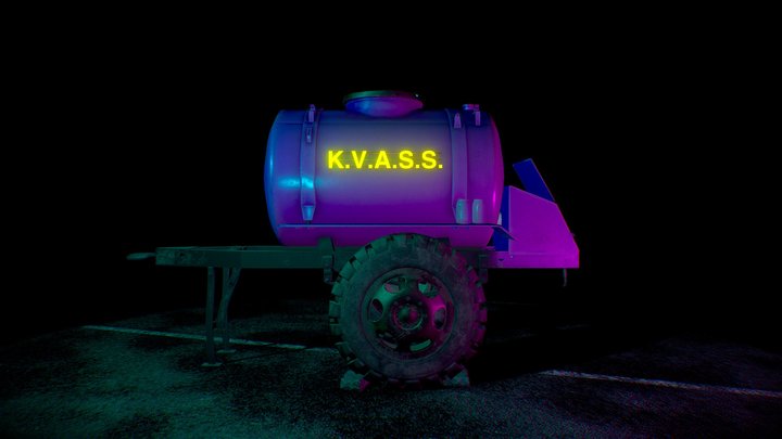 K.V.A.S.S. Barrel 3D Model