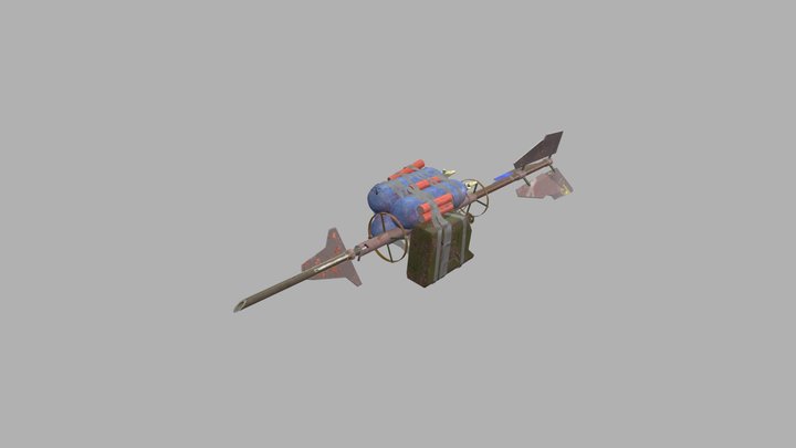 Artillery spear 3D Model