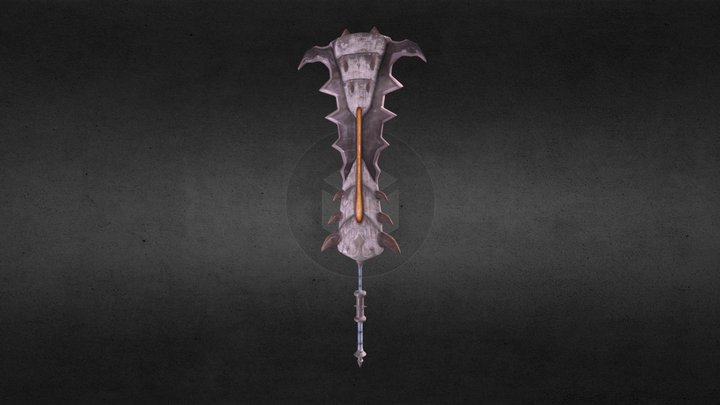 Barioth Weapon 3D Model