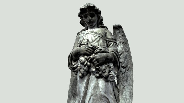 Angel Toowong Cemetery - Brisbane Aust. Texture 3D Model