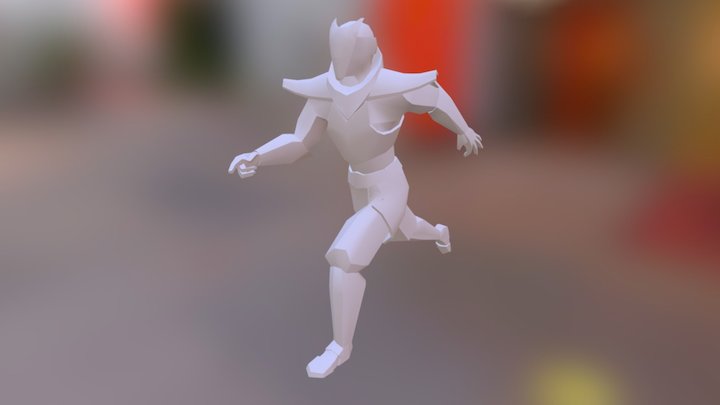 Hero Run 3D Model