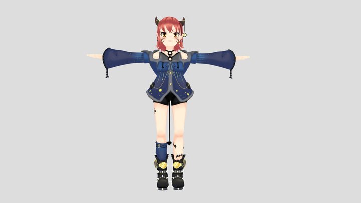 VTuber_Bajaya 3D Model
