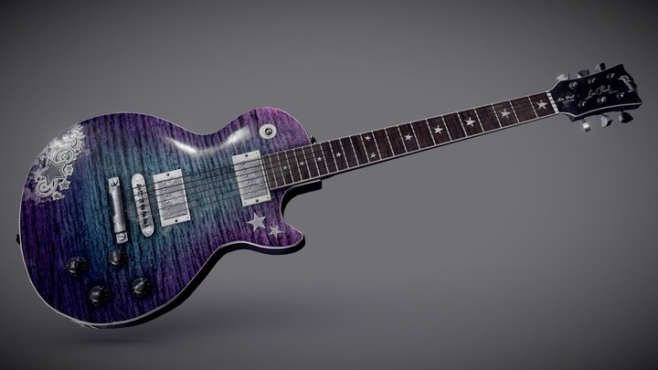 Gibson Les Paul Custom 3D Model