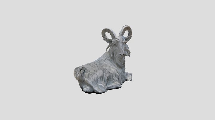 Meissen's Billy Goat 3D Model