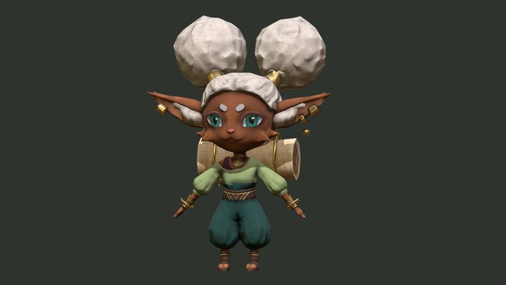 Kernmodule: Character Design 3D Model