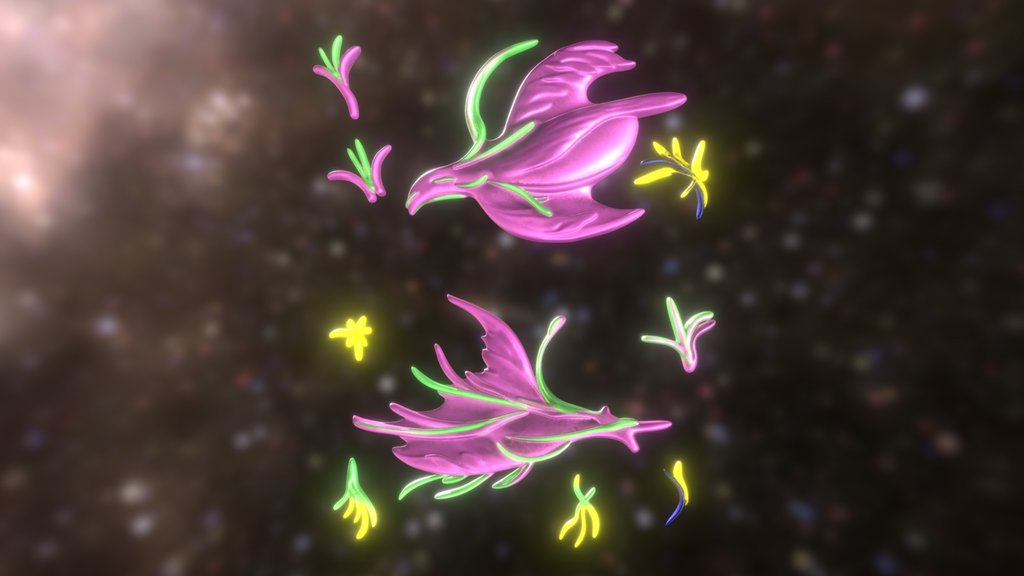 Neon Pink Phoenix