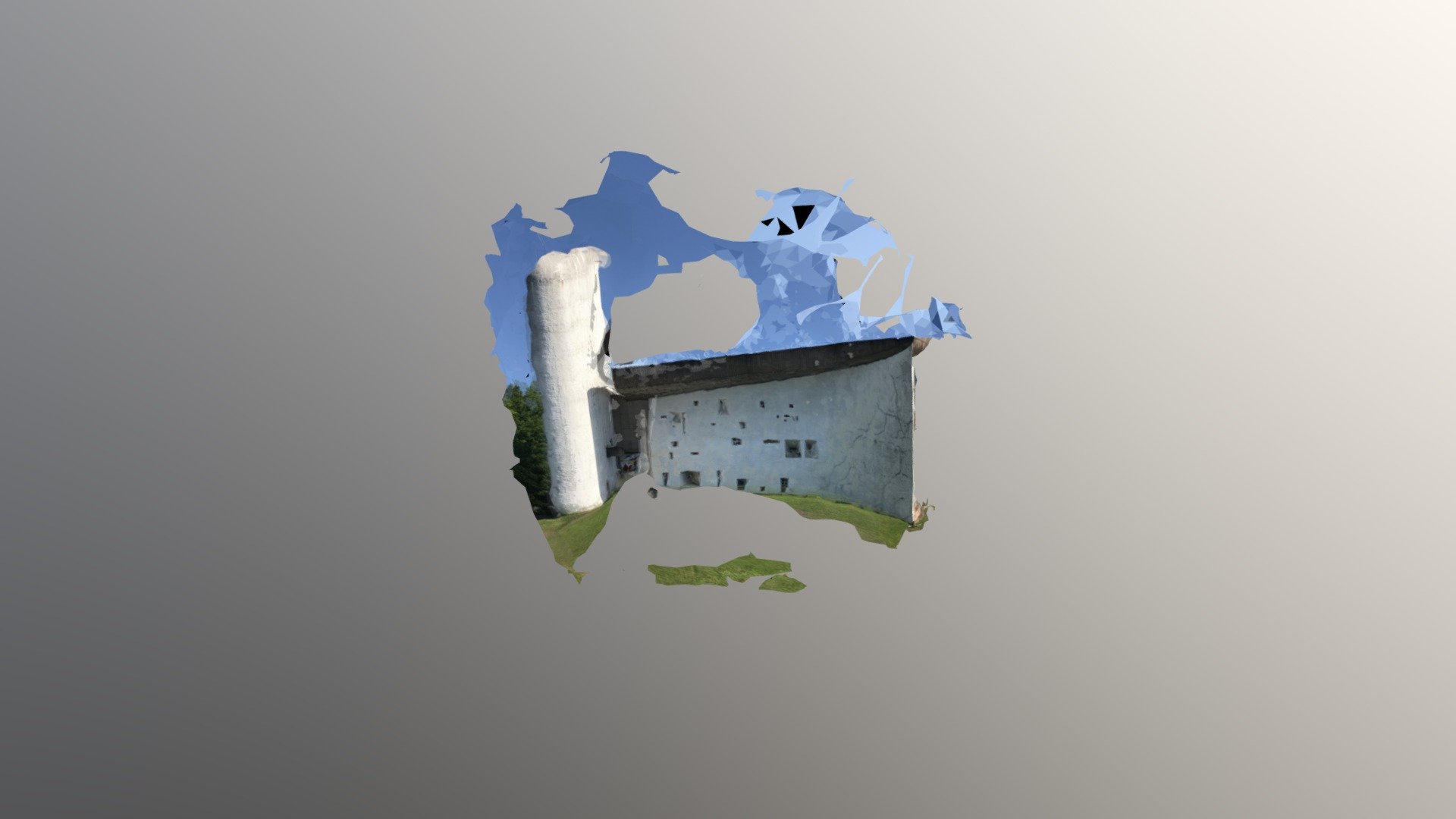 colline notre dame du haut - 3D model by ET0LYT (@ET0LYT) [acd9ce3