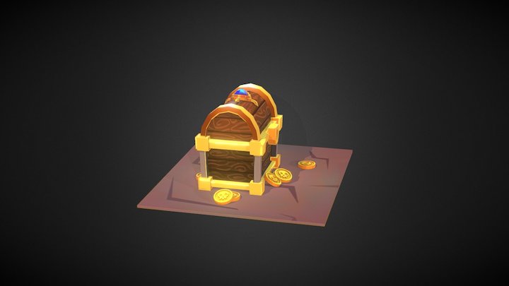 Treasurebox 3D Model