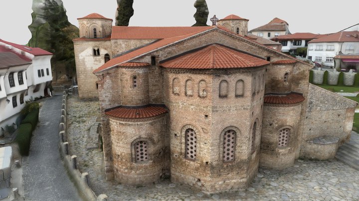 Church Saint Sophia Photomesh - Open Heritage 3D 3D Model