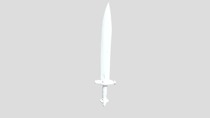 normal sword 3D Model