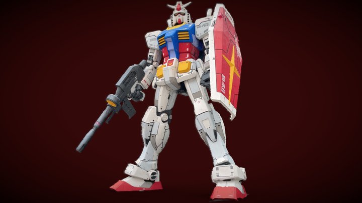 305-RS-Gundam 3D Model