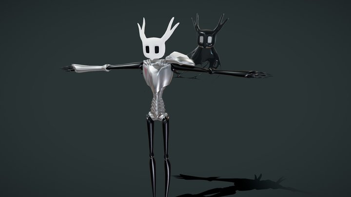 L'observateur - Hollow Knight 3D Model