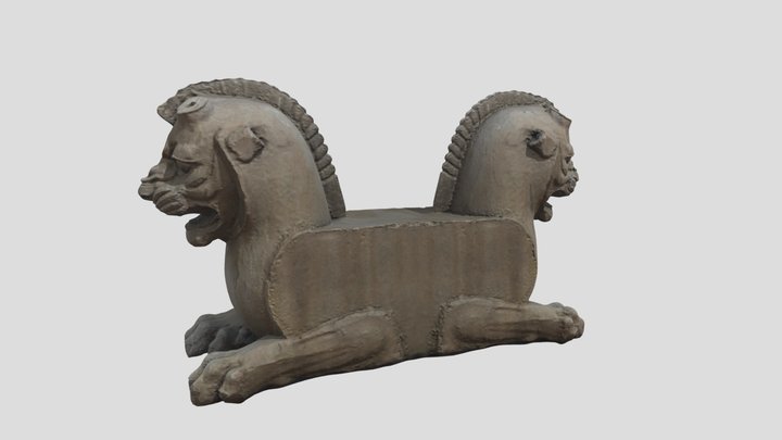 Lion_ Takhte_ Jamshid 3D Model