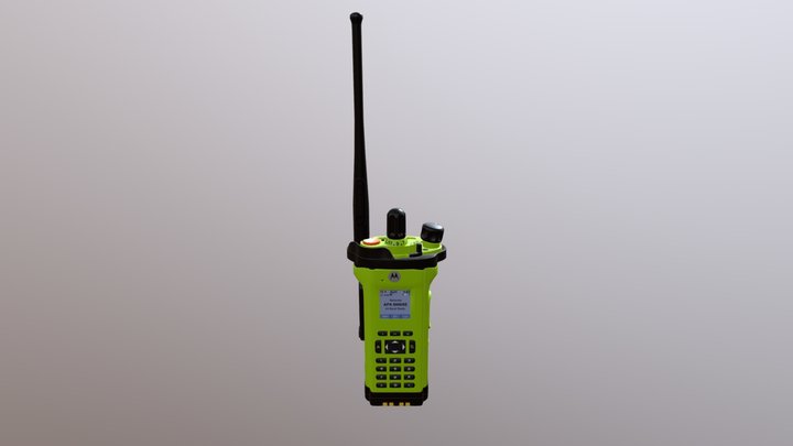 moto APX 8000XE 3D Model