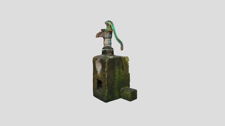 Hand_ Pump 3D Model