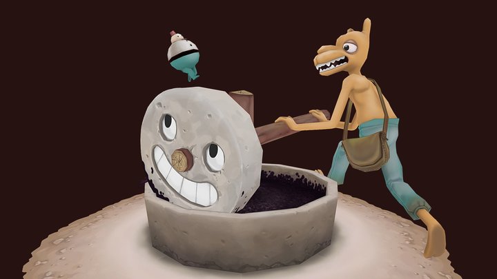 Grapes 3D Model