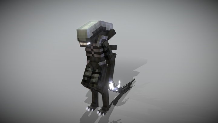 Xenomorph Drone 3D Model