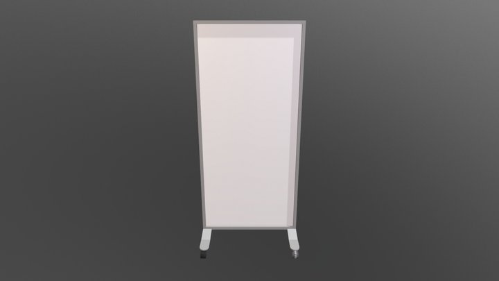 302 Whiteboard 3D Model