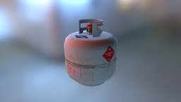 Propane Tank 3D Model
