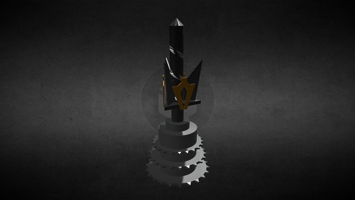 Robot Wars Reboot Trophy 3D Model