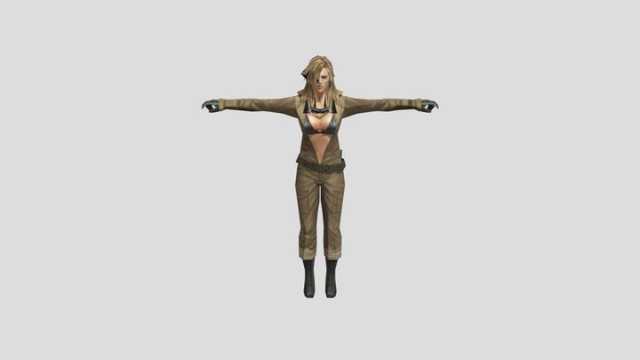 Quiet - Metal Gear Solid 5 Phantom Pain 3D model 3D printable