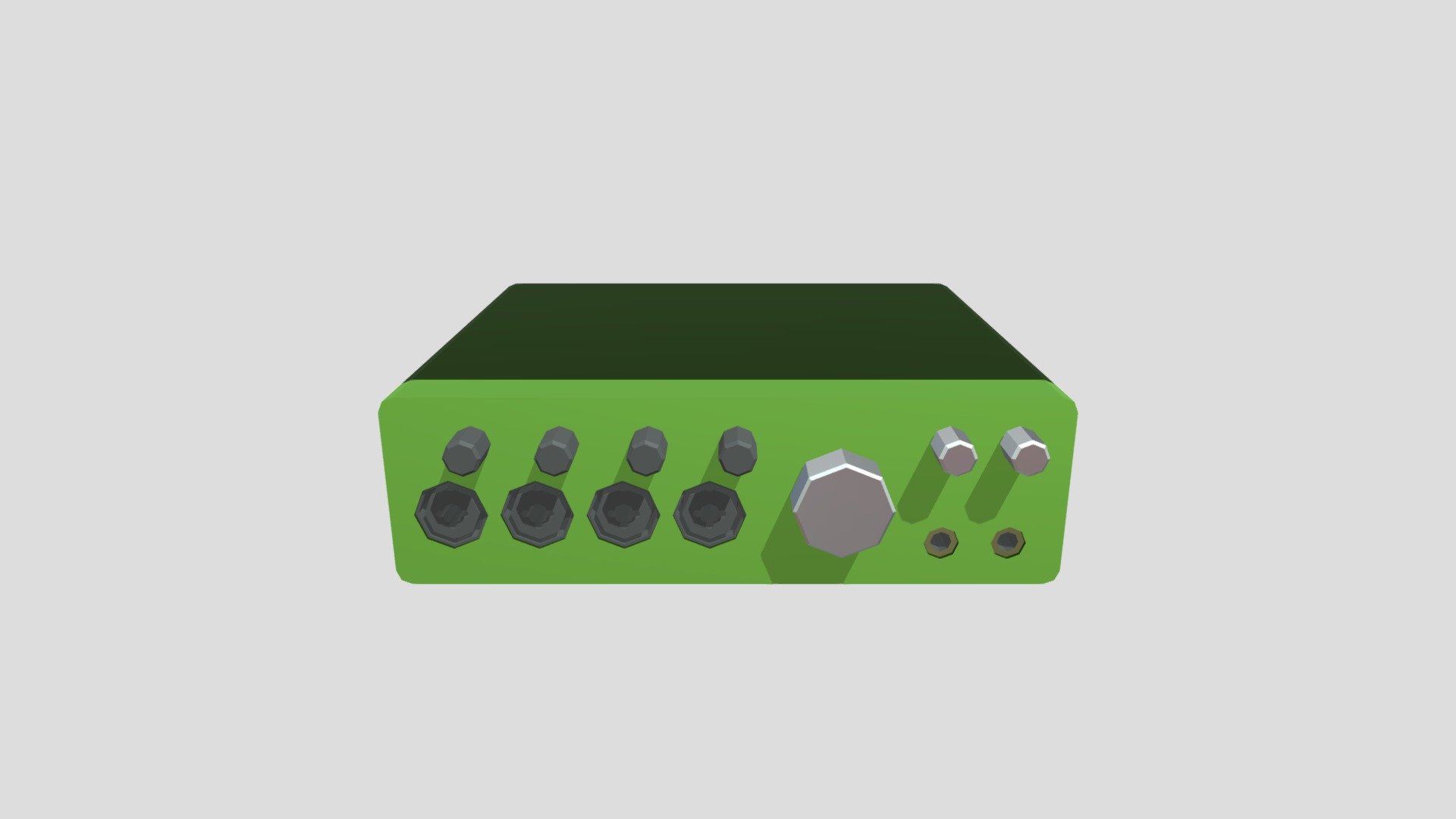 Audio Interface Low-Poly - 3D model by PawgineersLab (@pawgineers ...