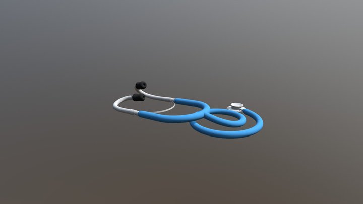 Estetoscopio 3d 3D Model