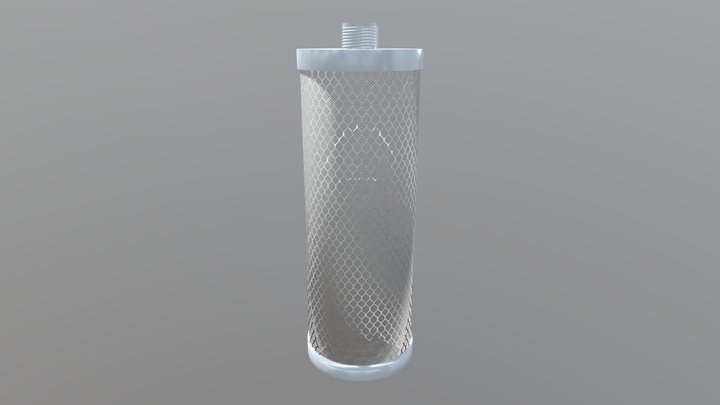 CB 006 - Carbon Block 9.3/4” rosca 3D Model