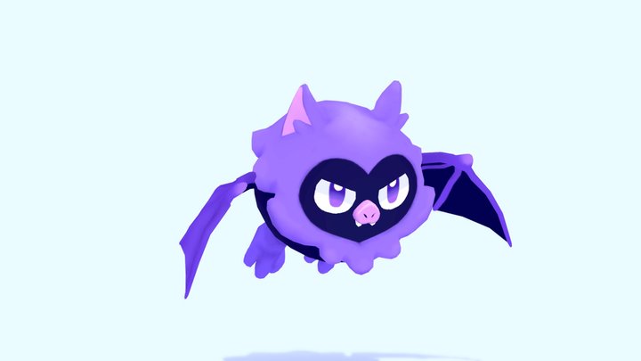 RPG Monster - Bat ( free download ) 3D Model