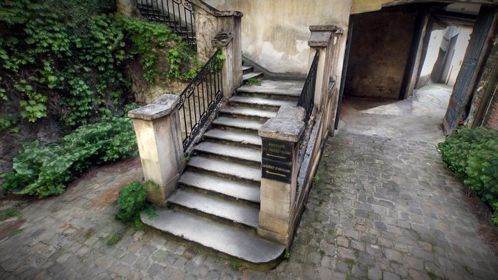 Versailles Stairs Scan 3D Model