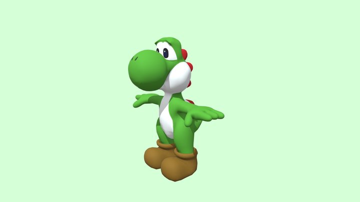 Yoshi 3D Model
