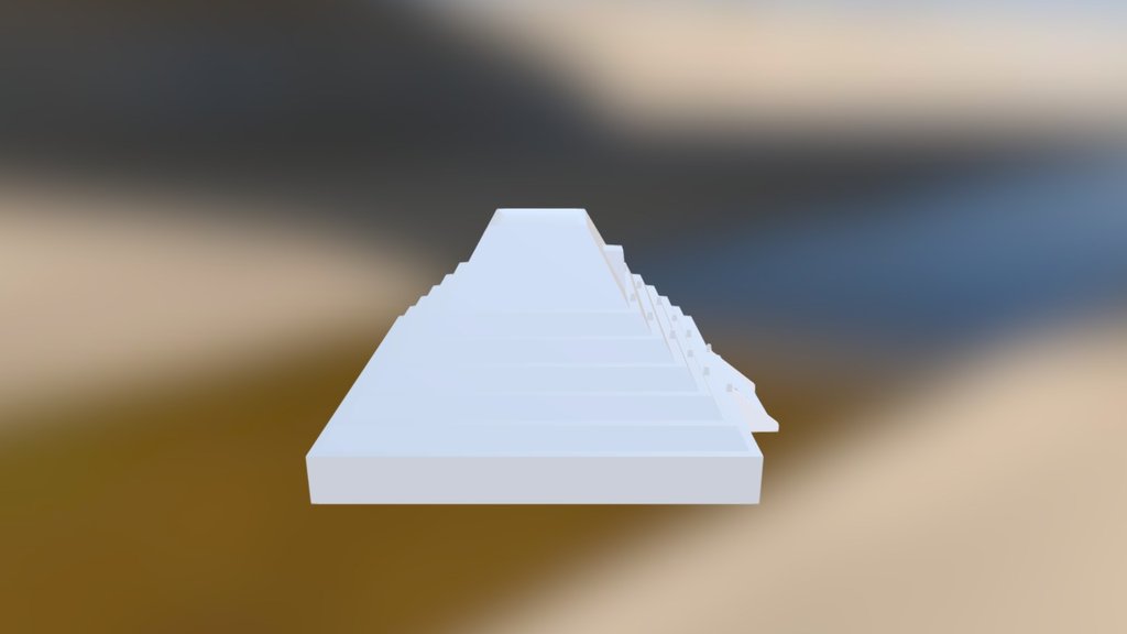 Mayanpyramid with door - 3D model by pixelsnchips [ace619b] - Sketchfab