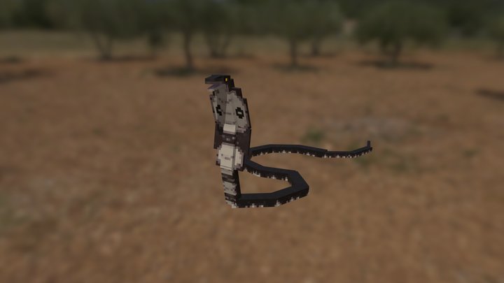 Minecraft King Cobra 3D Model