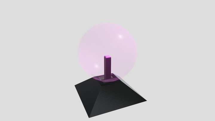 Plasma Ball 3D Model