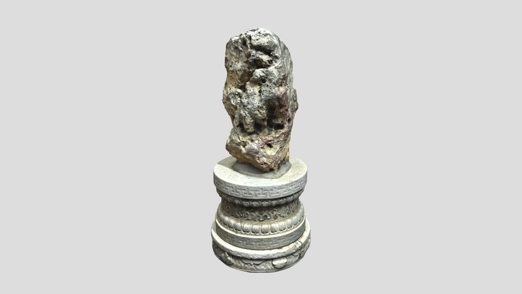 Scan Chinese Stone Sculpture