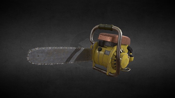 Chainsaw "Pioneer" 3D Model
