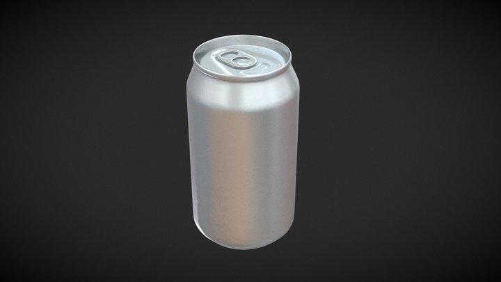 Realistic Can - Free 3D Model