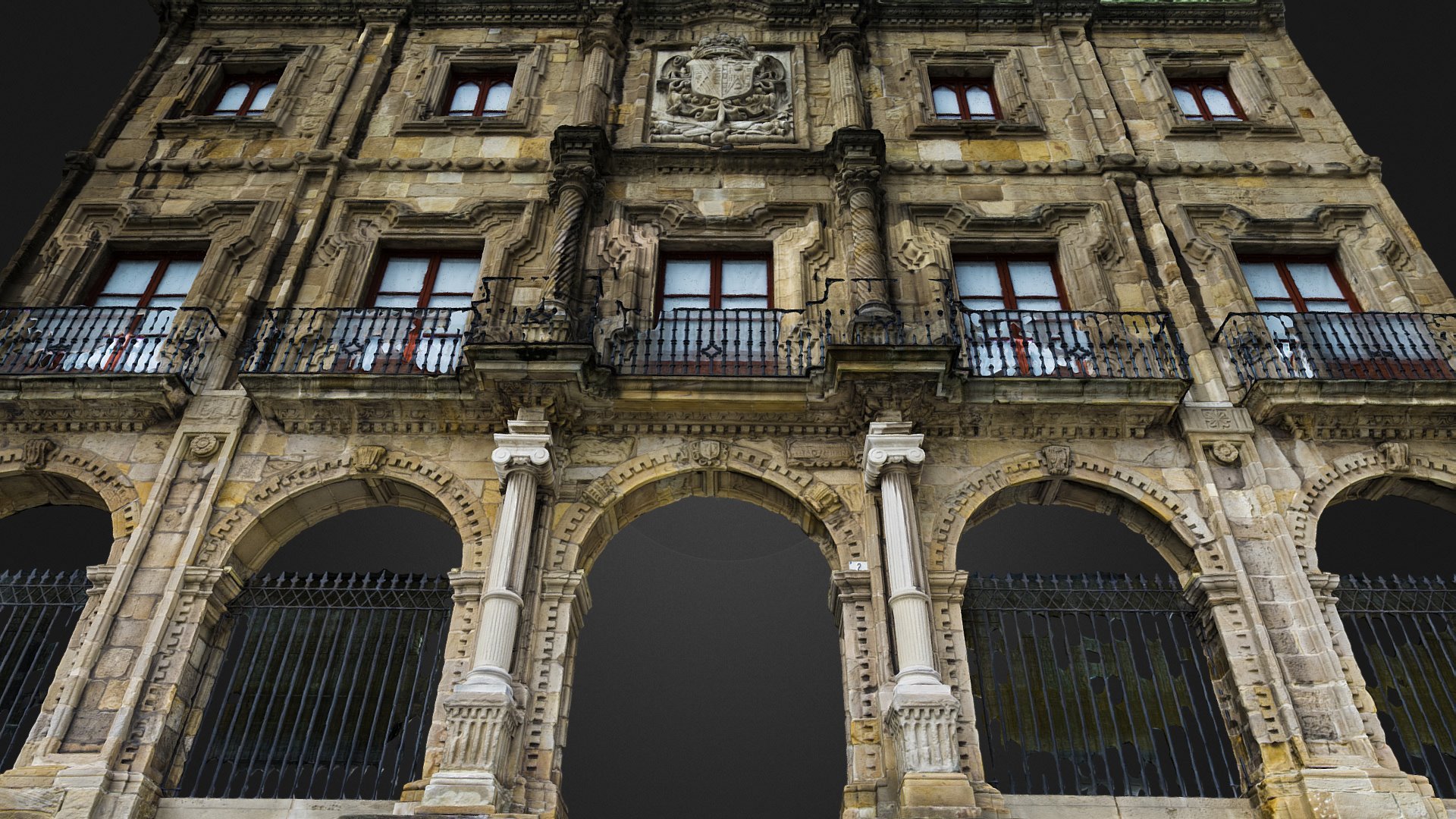 Fachada del Palacio de Revillagigedo