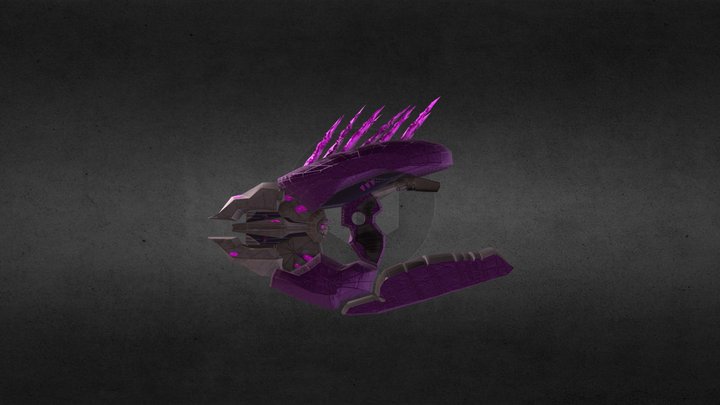 Needler Gun 3D Model