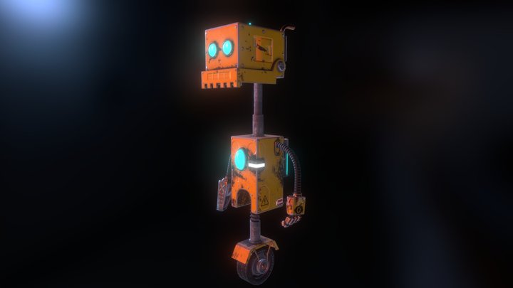 Assignment 6 - PBR Robot 3D Model